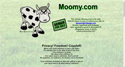 Desktop Screenshot of moomy.com